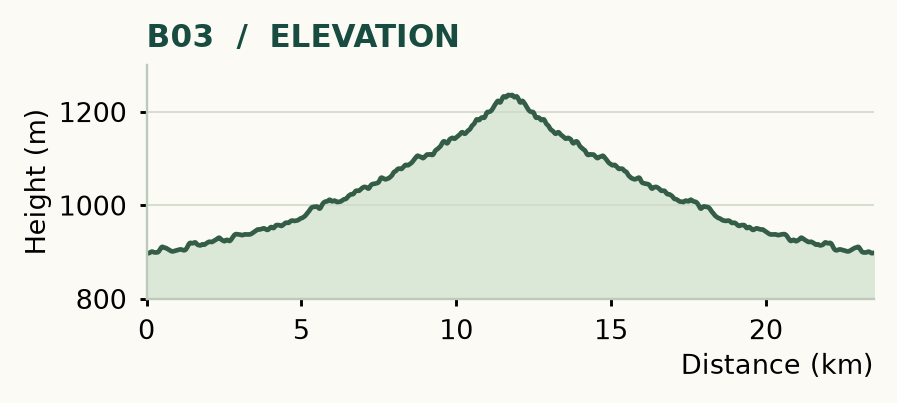 B03 elevation profile