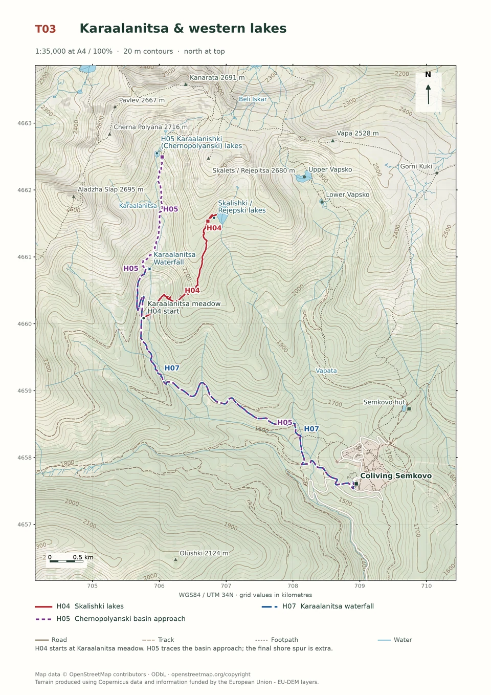 T03 / Karaalanitsa & western lakes