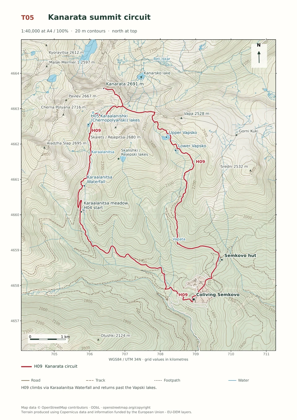 T05 / Kanarata summit circuit